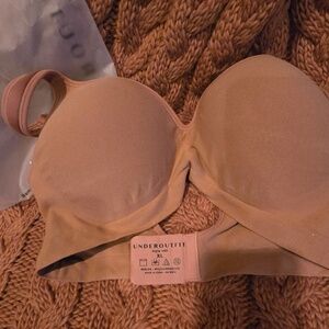 Underoutfit 460 The Perfect Neckline Bra - Mocha Mousse - XL